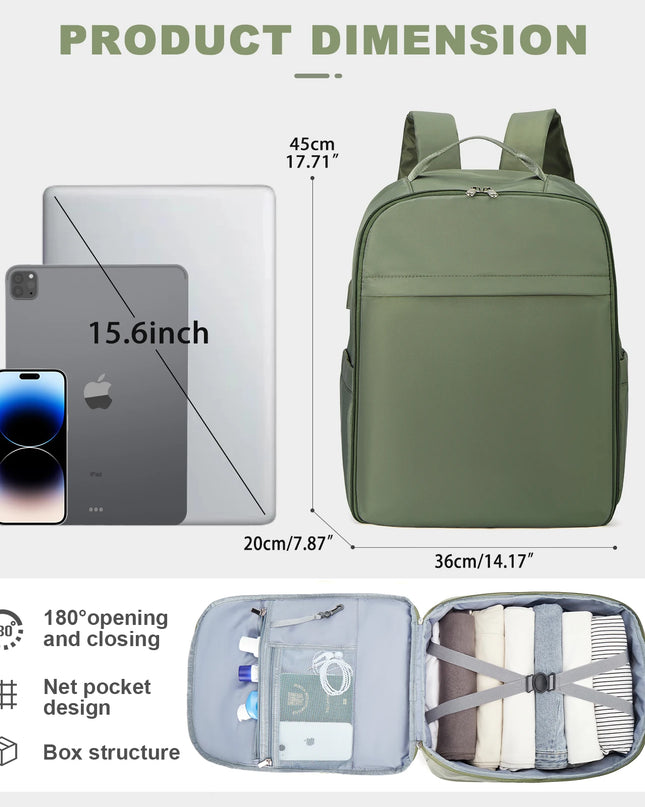 Reise Rucksack 20-35L mit Laptopfach