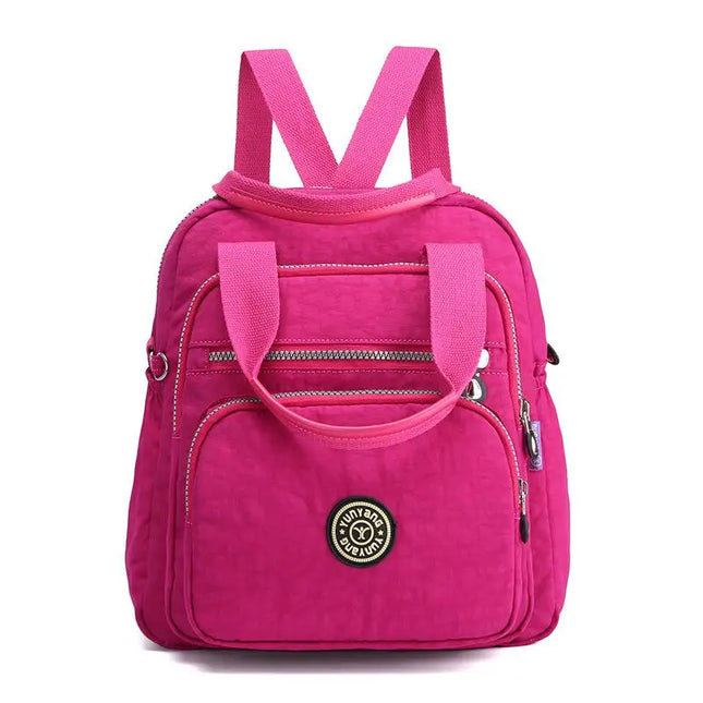 Laptop Rucksack 20-35L Rot für Uni & Büro