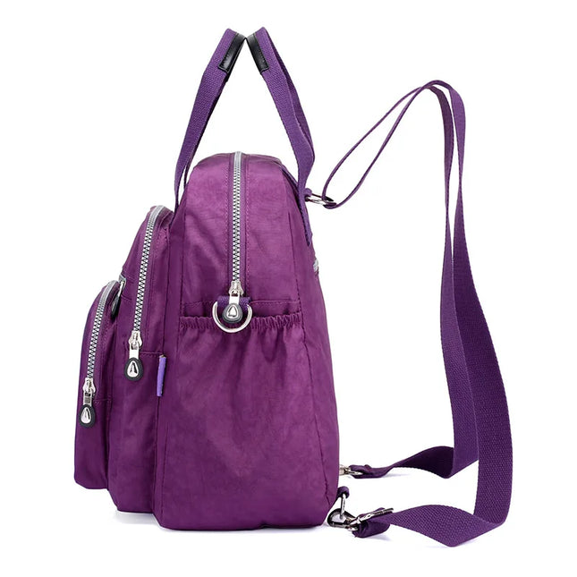 Laptop Rucksack Damen 20-35L Dunkellila