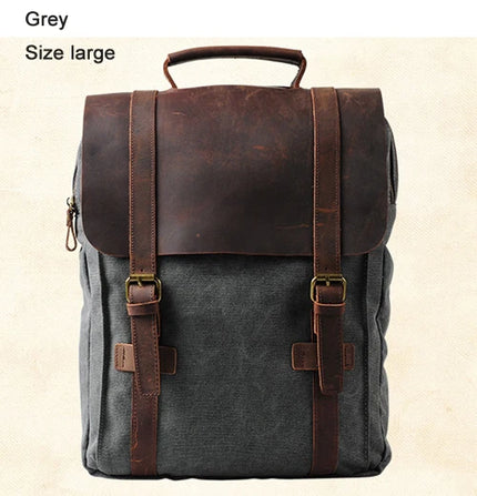 Herren Rucksack Vintage Canvas – 20-35L
