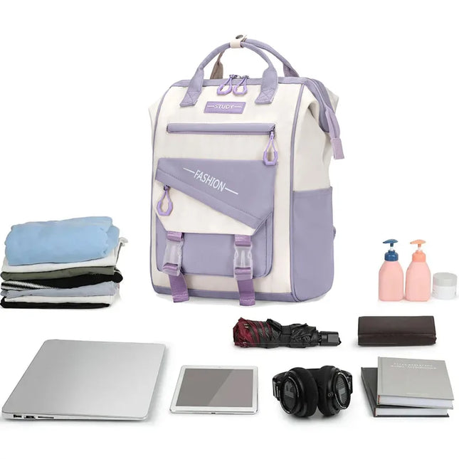 Schulrucksack fuer Maedchen – Gruen