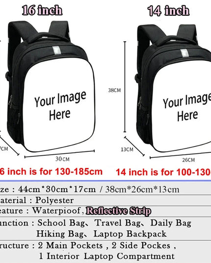 Laptop Rucksack 14/16 Zoll mit