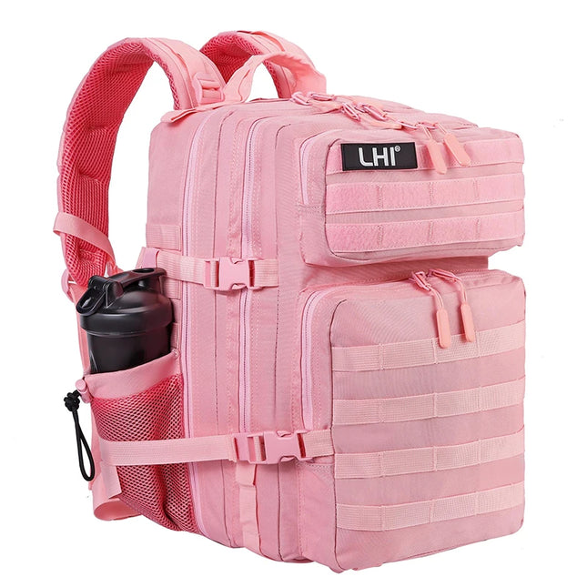 Uni Rucksack 45L mit Laptopfach Pink