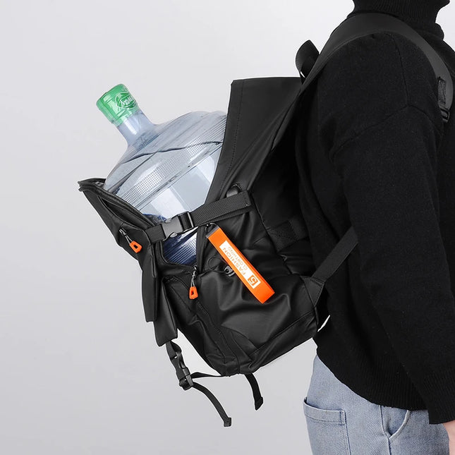 Laptop Rucksack Herren 15,6 Zoll Schwarz