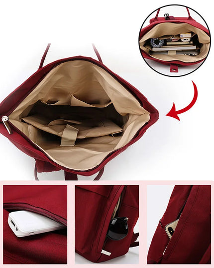 Uni Rucksack für Damen mit 14 Zoll Laptopfach