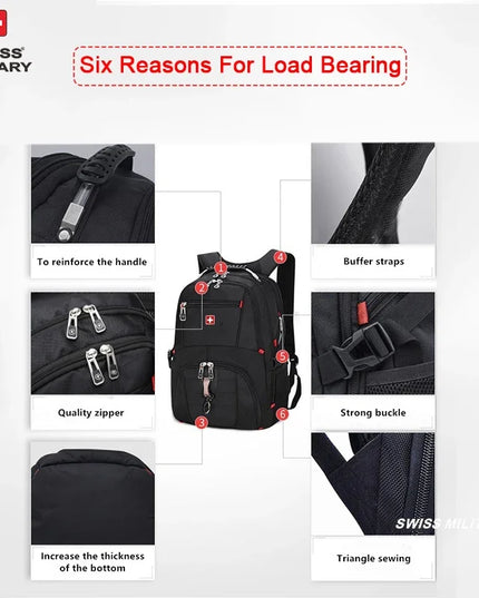 Laptop Rucksack 17 Zoll wasserdicht