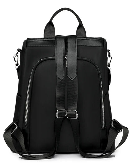 Damen Anti-Diebstahl Rucksack Off White