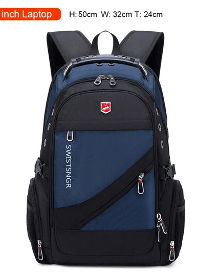 Laptop Rucksack 17 Zoll mit USB-Anschluss
