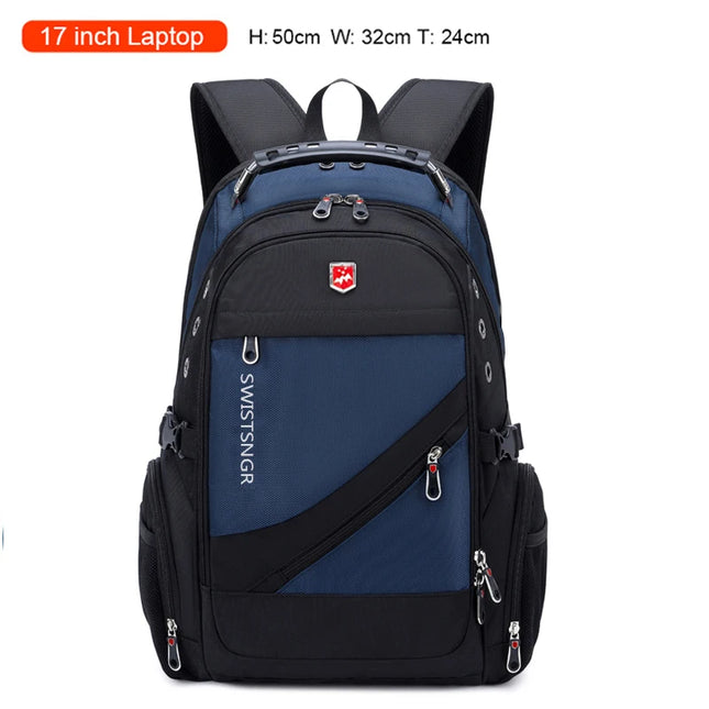 Laptop Rucksack 17 Zoll mit USB-Anschluss