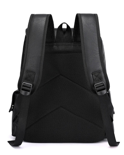 Herren Laptop Rucksack 20-35L Dunkelbraun