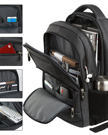 Business Rucksack Herren 18 Zoll Laptopfach