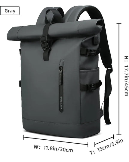 Erweiterbarer Laptop Rucksack 15,6 Zoll