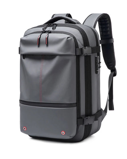 Business Rucksack 17 Zoll Laptopfach Grau