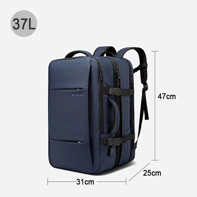 Arbeitsrucksack 17.3 Zoll Laptopfach Blau
