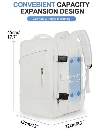 Reise Rucksack mit USB-Anschluss 40L