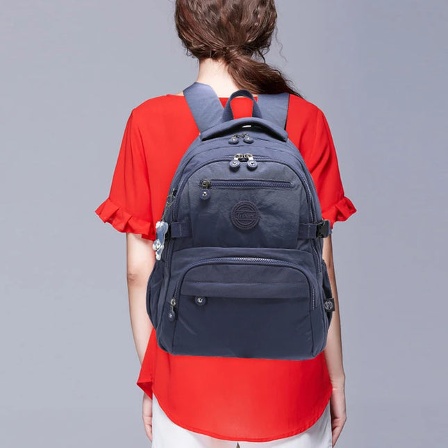 Schulrucksack mit Laptopfach Pink