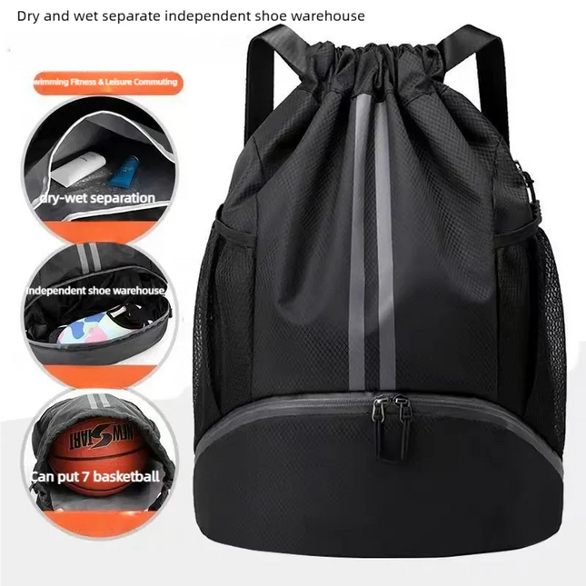 Sport Rucksack mit Nass- und Trockenfach