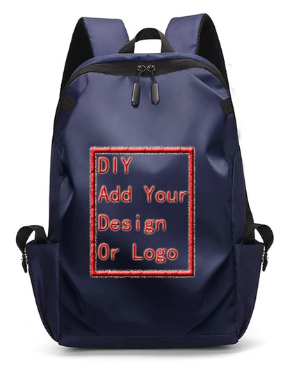 Uni Rucksack Blau mit USB-Anschluss