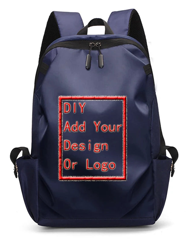 Uni Rucksack Blau mit USB-Anschluss