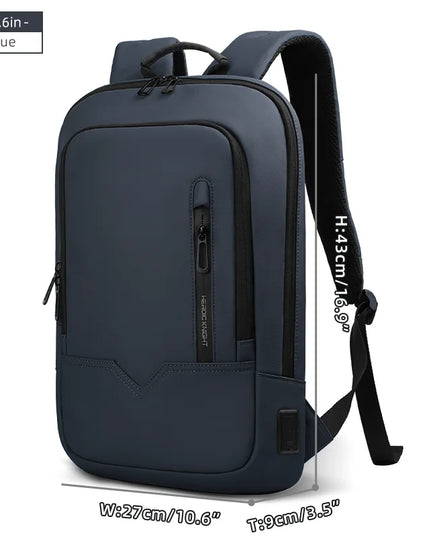 Laptop Rucksack Business 15,6 Zoll Blau