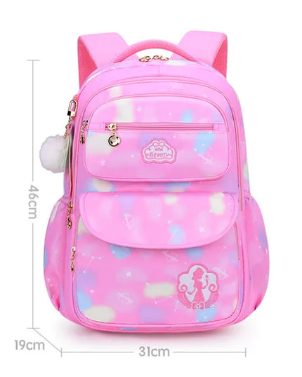 Schulrucksack fuer Maedchen Pink