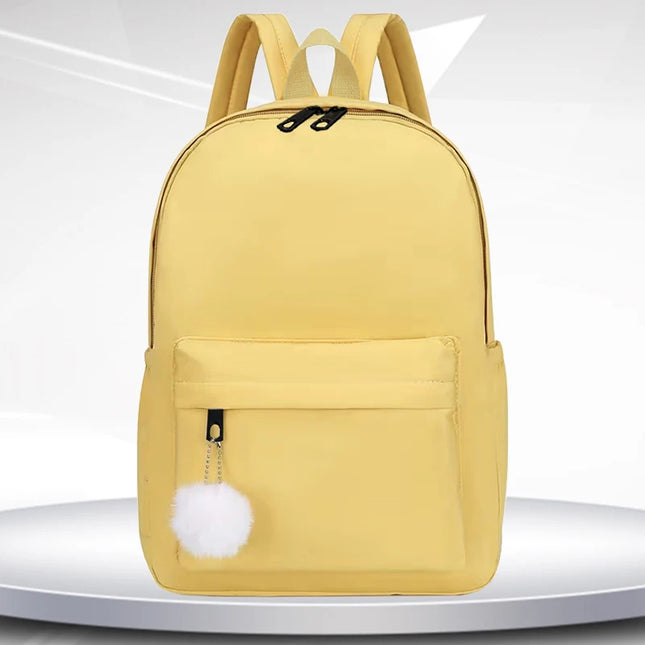 Leichter Schulrucksack 36-55L Gelb