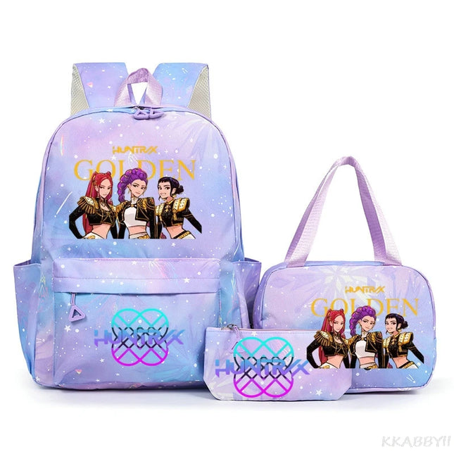 Schulrucksack KPop Motiv 20-35L Bunt
