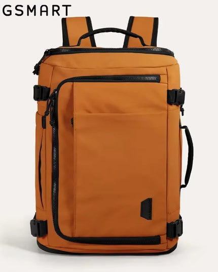 Laptop Rucksack 38L erweiterbar – Orange