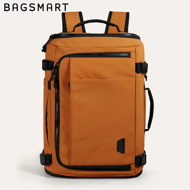 Laptop Rucksack 38L erweiterbar – Orange