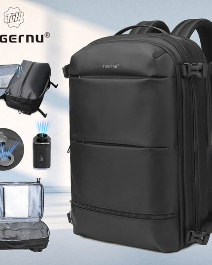 Laptop Rucksack Tigernu 17 Zoll Schwarz