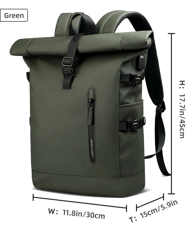 Erweiterbarer Laptop Rucksack 15,6 Zoll