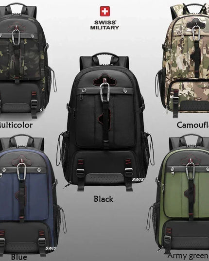 Business Rucksack 80L USB Army Green