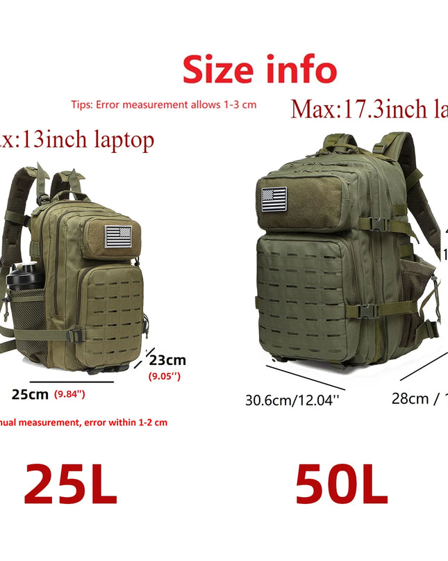 Schulrucksack 25L mit Laptopfach Grün