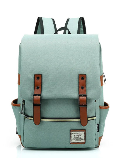 Laptop Rucksack Canvas 16 Zoll Grün