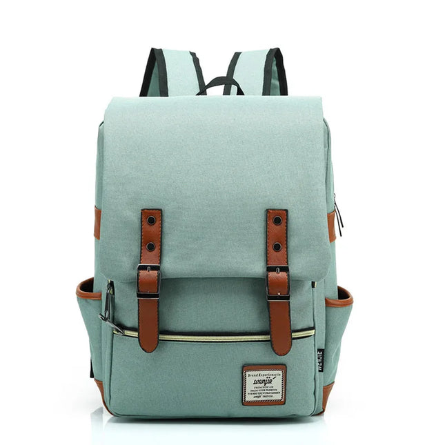 Laptop Rucksack Canvas 16 Zoll Grün