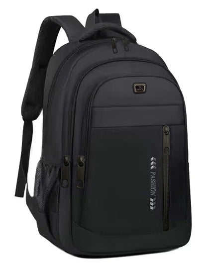 Grosser Rucksack für Uni & Schule Schwarz