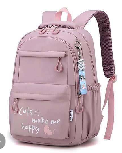 Schulrucksack fuer Maedchen Dunkellila