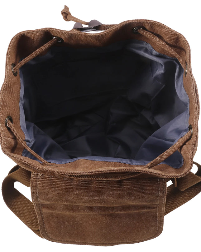Canvas Laptop Rucksack für Uni und Schule