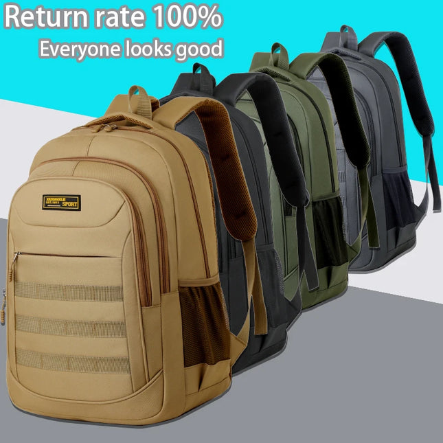 Laptop Rucksack Khaki für Uni & Arbeit