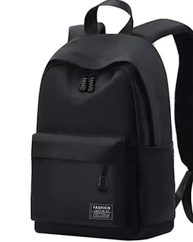 Minimalistischer Uni Rucksack Schwarz