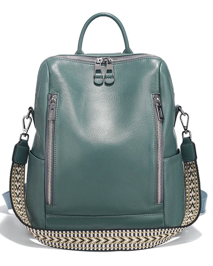 Leder Rucksack Damen für Uni & Alltag