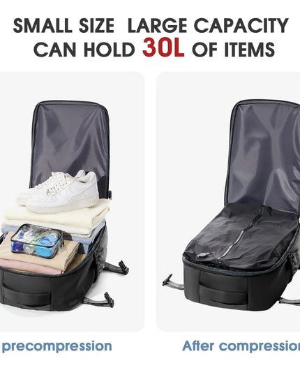 Großer Business Laptop Rucksack erweiterbar