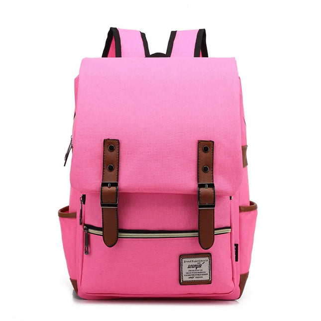 Vintage Laptop Rucksack 16 Zoll Rot