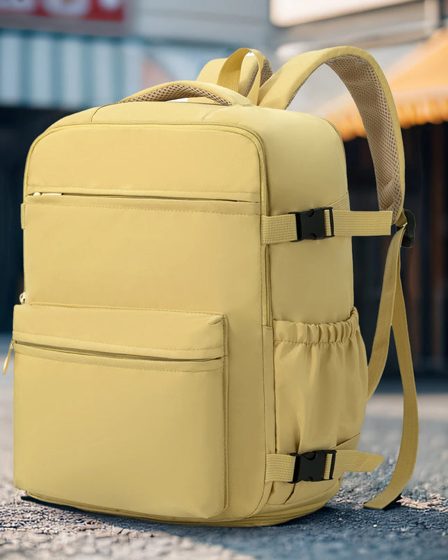 Uni Rucksack 20-35L mit Schuhfach Gelb