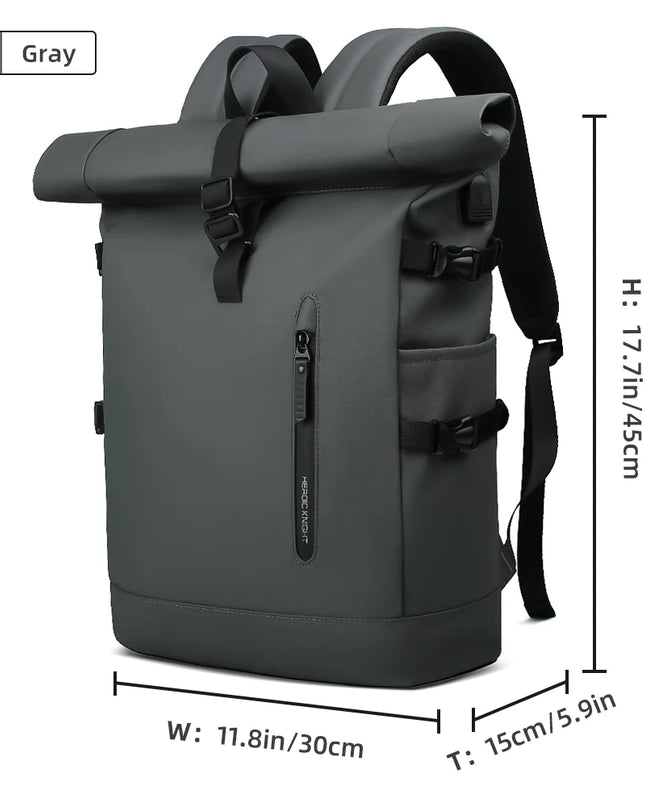 Uni Rucksack 15,6 Zoll Laptopfach Grau