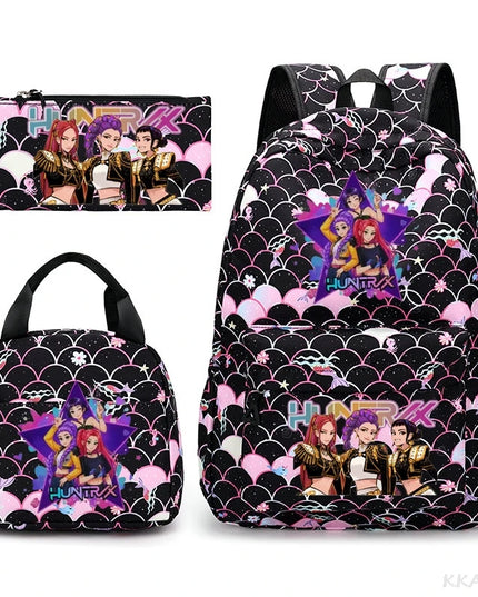 Schulrucksack Set mit Lunch Bag