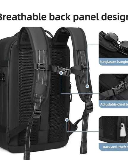 Business Rucksack 17 Zoll Laptopfach XL