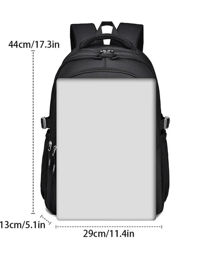 Schulrucksack Oxford Wasserdicht Braun