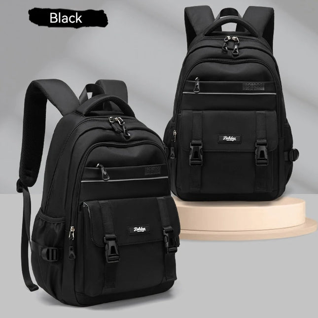 Uni Rucksack Schwarz Wasserdicht Nylon