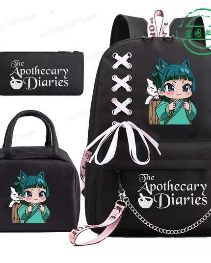 Schulrucksack Manga Design Canvas